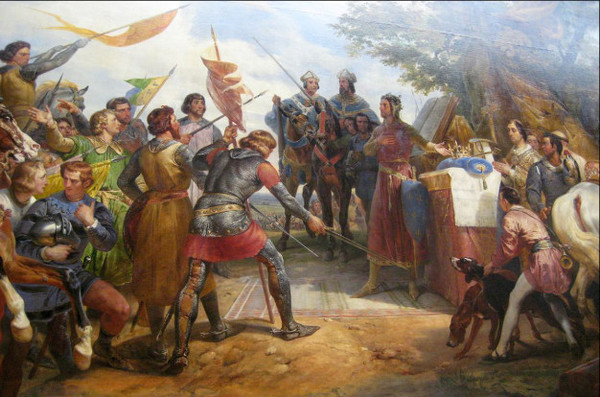En 1214, à Bouvines, Philippe Auguste a vaincu les Impériaux, les Anglais et ...