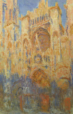 De quelle ville Monet a-t-il peint la cathédrale ?