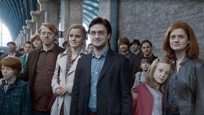 Quel âge ont Harry, Ron et Hermione sur cette photo ?