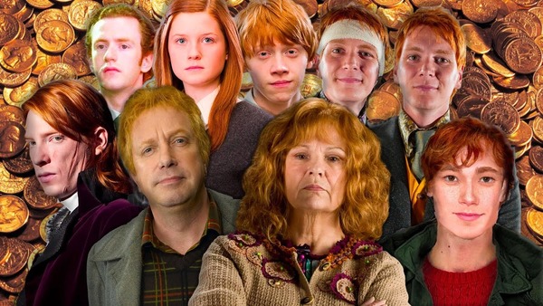 Combien d'enfants ont les parents Weasley ?