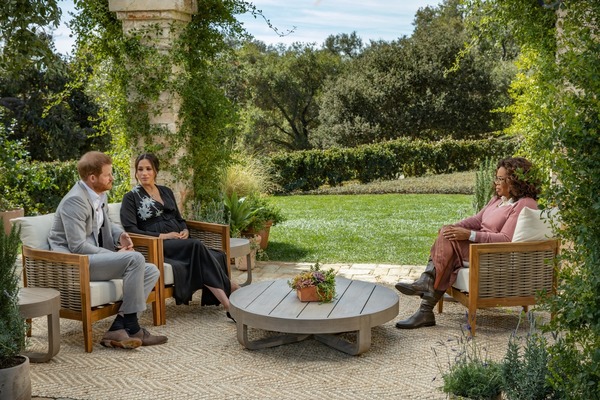 Qu’ont révélé le prince Harry et son épouse Meghan, duchesse de Sussex, lors d'une interview avec Oprah Winfrey à propos de la famille royale ?