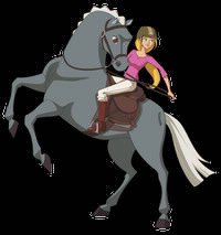 Comment s'appelle le cheval de Samantha ?
