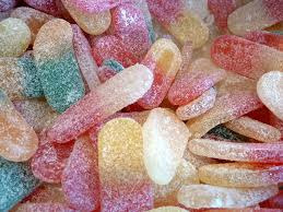 Petits bonbons piquants, il s'agit des langues de...