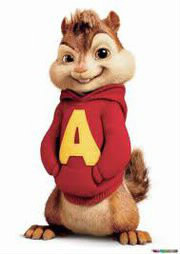 Comment se nomme la petite amie d'Alvin ?