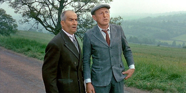 Dans quel film Louis de Funès et Bourvil deviennent-ils deux héros de la Résistance ?