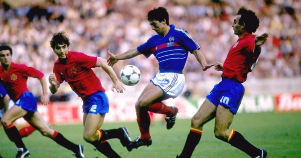En finale de l'Euro 84, sur quel score Alain et les Bleus battent-ils les espagnols ?