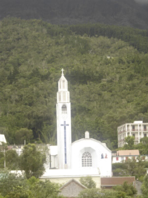 Où se trouve cette chapelle à la Réunion ?