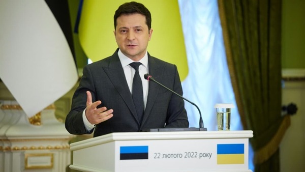 En quelle année Volodymyr Zelensky a-t-il été élu président de l'Ukraine ?
