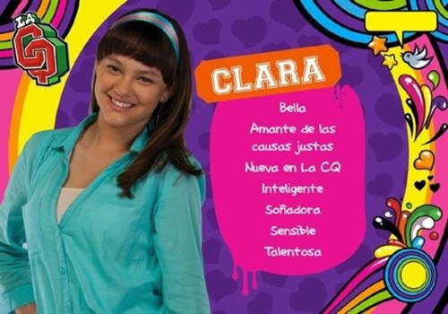 Clara le gusta...