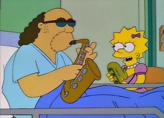 Il est l'idole musicale de Lisa, c'est ?