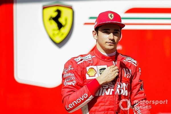 Encore du Ferrari avec le pilote actuel de l'écurie, le Monégasque :