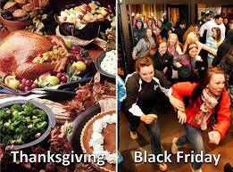Is there a relationship between Thanksgiving and Black Friday ?