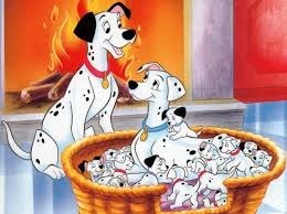 Dans les 101 dalmatiens, comment s'appelle la chienne adulte ?