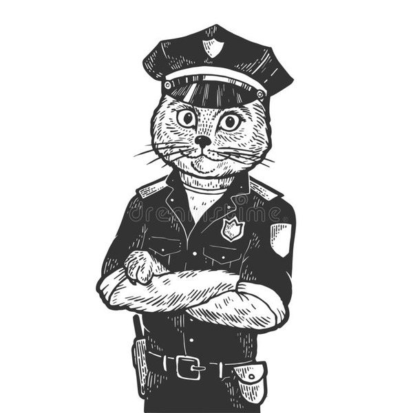 Qui a dit "J'aime les chats parce qu'il n'y a pas de chats policiers" ?