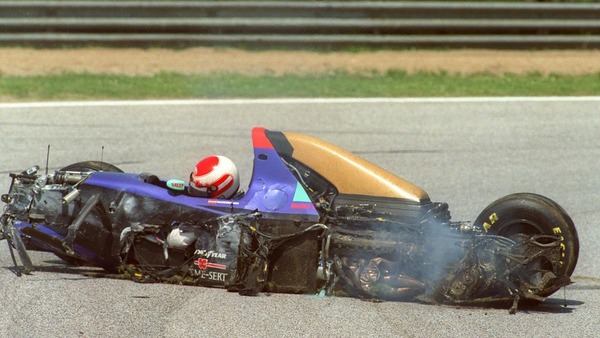 Décédé tragiquement la veille de Senna sur sa Simtek ?