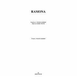En quelle année la chanson "Ramona a-t-elle été écrite ?