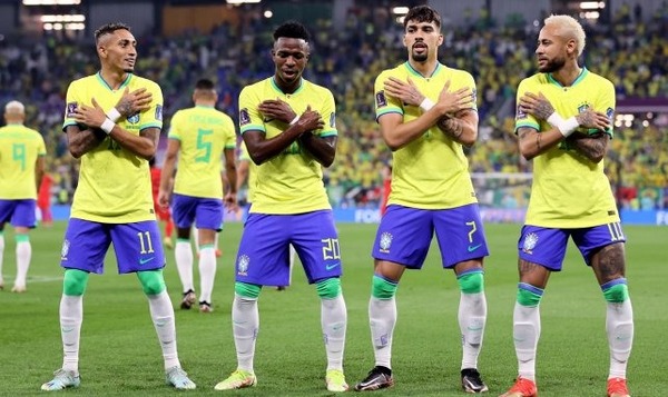 Sur quel score le Brésil élimine-t-il la Corée du Sud ?