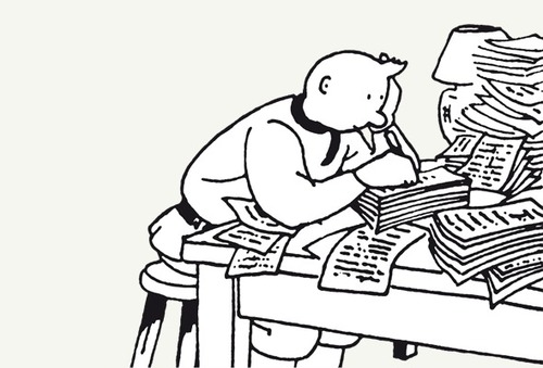 Dans quel journal étaient publiées les premières aventures de Tintin ?