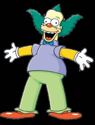 Quel est le signe distinctif de Krusty le Clown ?