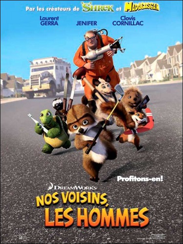 Comment s'appelle cet écureuil dans le film "Nos voisins, les hommes" produit par DreamWorks Animation ?
