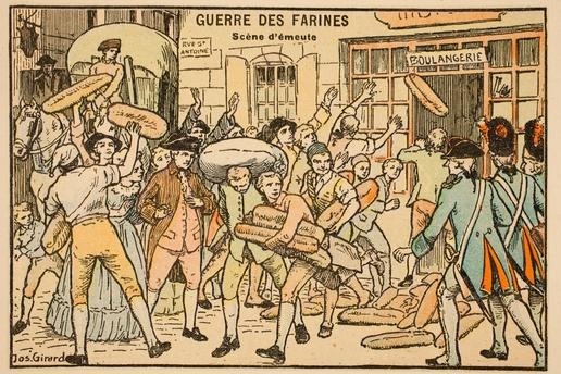 Qu’est-ce que la guerre des farines en 1775 ?