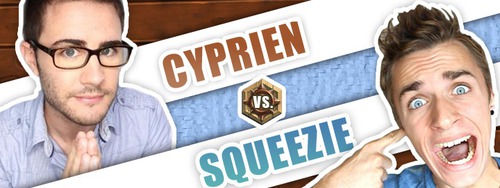 Comment s'appelle la chaîne de Squeezie et Cyprien ?
