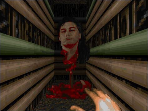 Dans « Doom II », à qui appartient cette tête cachée à la fin du jeu ?