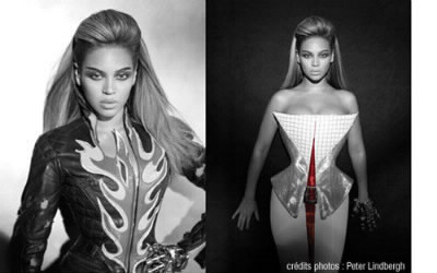 Pour les costumes de sa tournée mondiale en 2009, à quel couturier Beyoncé a-t-elle fait appel ?