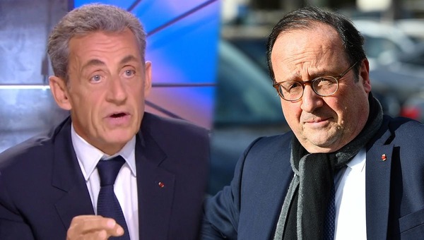 Lequel de ces deux anciens présidents est le plus petit : Nicolas Sarkozy ou François Hollande ?