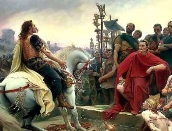 A Alésia en 52 avant J.C., _____  rend les armes devant Jules César.