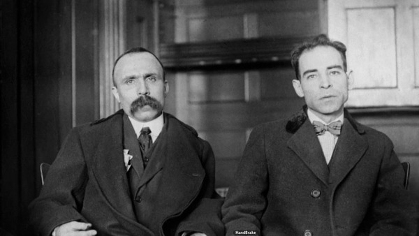 Sacco et Vanzetti ont été condamnés à mort sans preuve et exécutés en 1921 :
