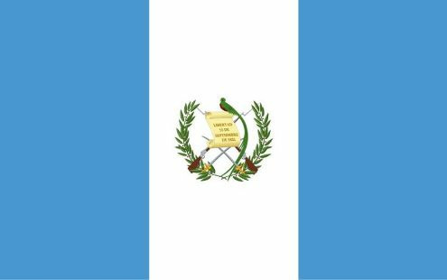 Le symbole au centre du drapeau représente la liberté pour les Mayas :