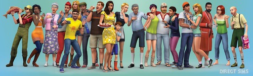 Quelle célèbre famille retrouve-t-on dans "Les Sims 4" ?