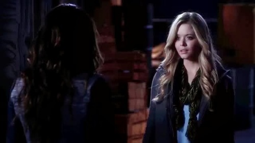 Quelle est l'amie d'enfance d'Alison qui aide Emily à voir Alison dans l'épisode 16 de la saison 4 ?