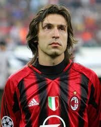 Andrea Pirlo a évolué à l'AC Milan......