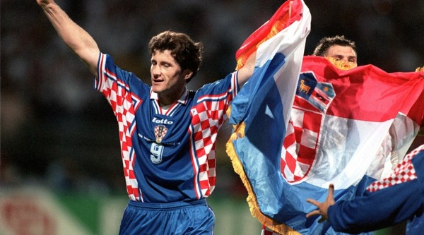 Meilleur buteur de ce Mondial, Davor Šuker a inscrit....