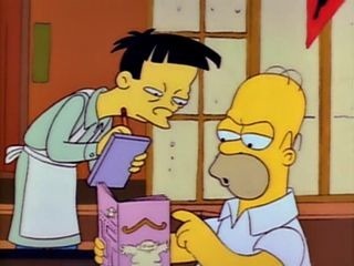 Homer Simpson va être empoisonné par ce poisson japonais nommé ?