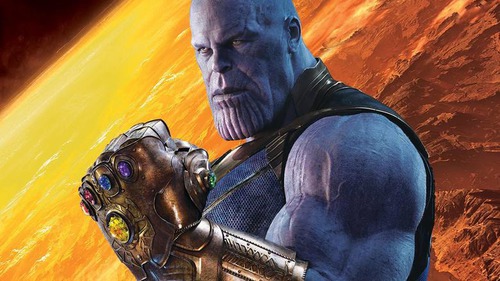 Que dit le Thanos du passé quand il pense avoir récupérer le gant ?