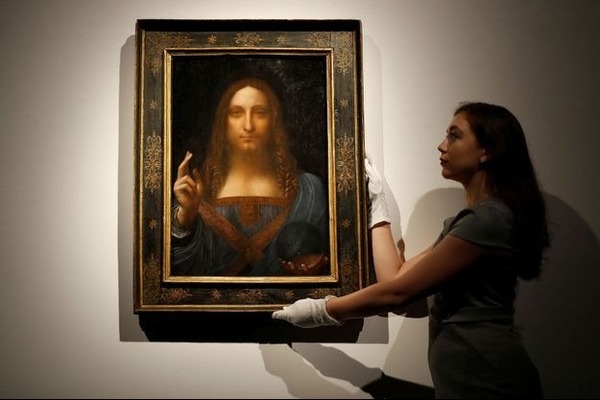 Le tableau le plus cher au Monde (380 millions d'€) le Salvator Mundi (sauveur du Monde) peinte par ?