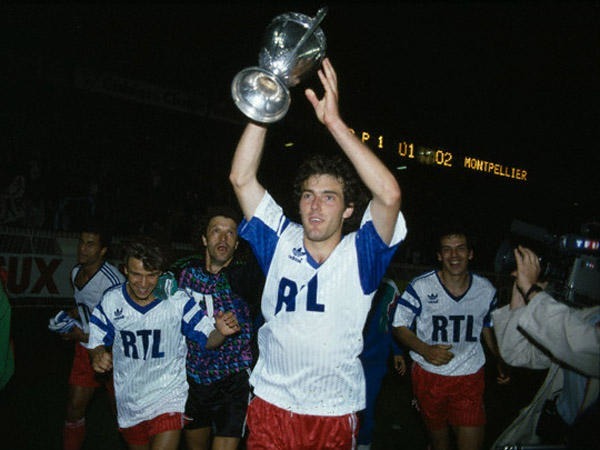 En 1990, Laurent est buteur lors de la finale de la Coupe de France remportée par Montpellier face à .......