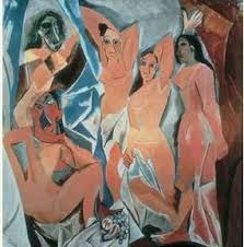 De quelle ville proviennent les "demoiselles" peintes par Picasso ?