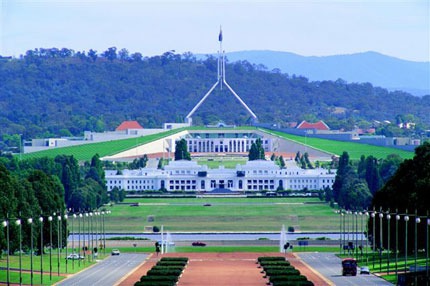 Canberra est la capitale de quel pays ?
