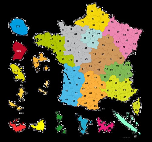 La France est divisée en combien de régions (2017) ?