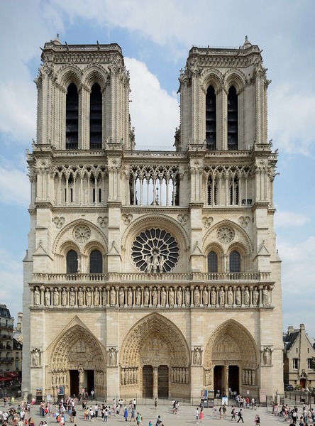 En quelle année la construction de Notre Dame de Paris a t-elle débuté ?