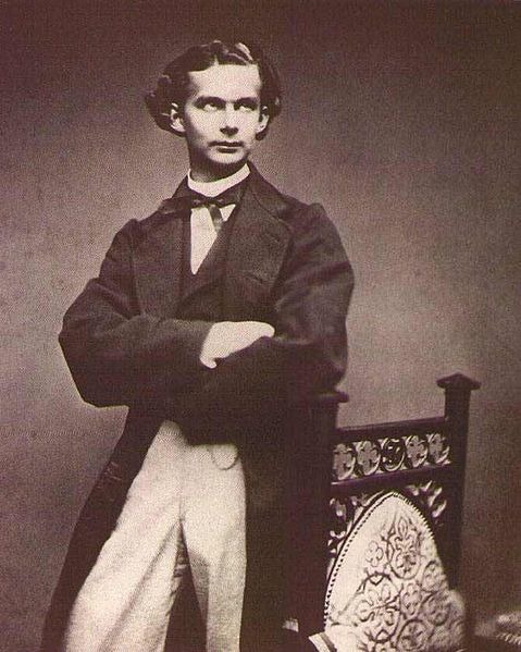 Le roi Louis II de Bavière (1845-1886) a été…