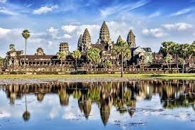 Le temple d'Angkor Vat est représenté sur le drapeau national du...