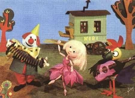 Quel clown était le héros principal de cette série d'animation française?