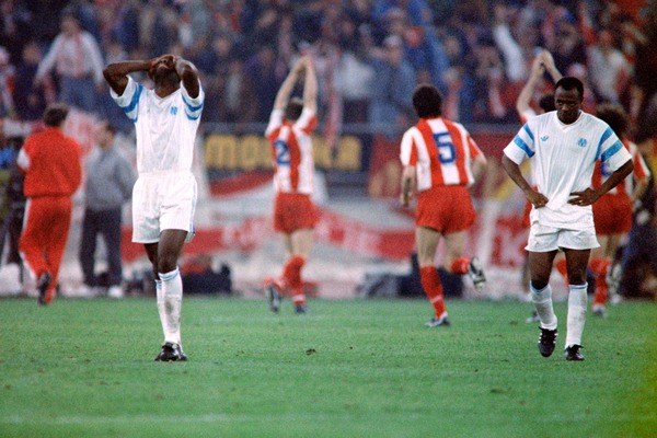 Contre quelle équipe L' OM a perdu en finale de la C1 en 1991?