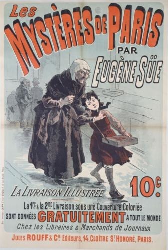"Les mystères de Paris", d'Eugène Sue, est un roman...