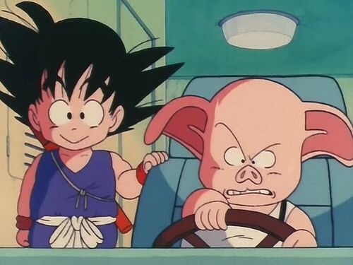 Quand Goku l'a rencontré, qu'est-ce que Oolong avait l'habitude de faire ?